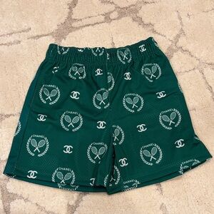 Bravest Studios Shorts - Chanel Tennis Green